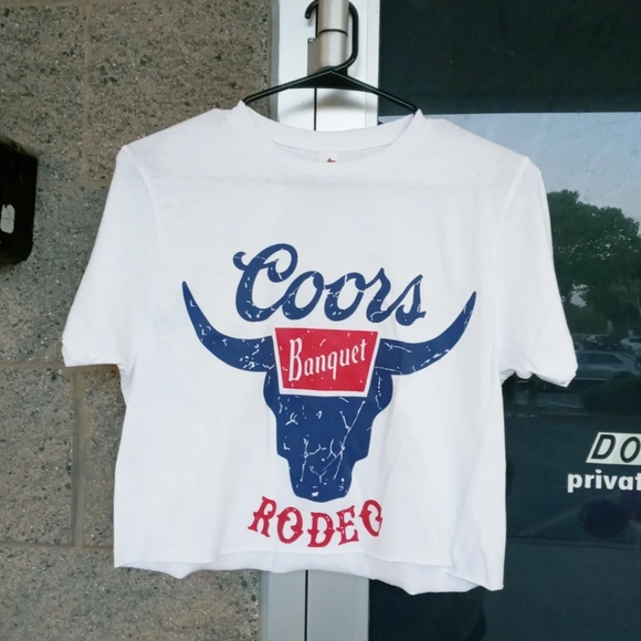 Tops New Coors Rodeo Banquet Crop Top Poshmark